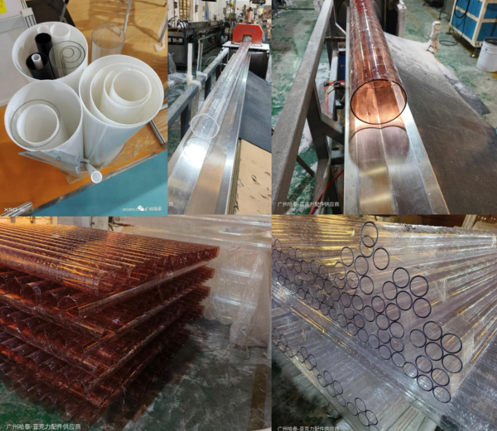 ACRYLIC/PC TUBE/PIPE SIZES: (thickness2,3,4,5mm)
