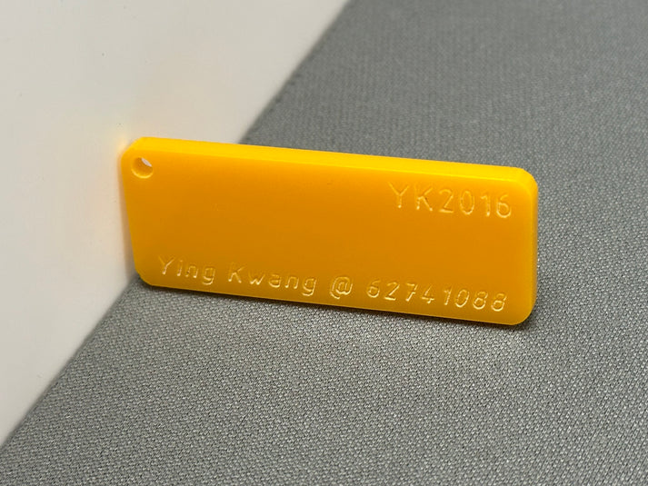 3mm YK2016 Opaque Dark Yellow
