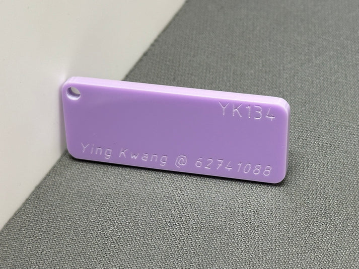 3mm YK134 Opaque Light Purple