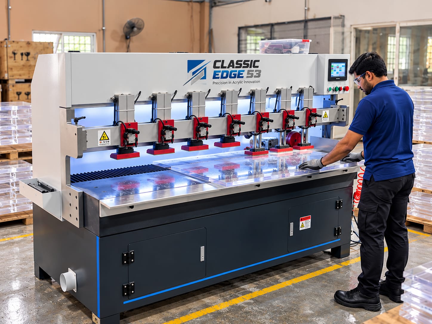 Acrylic Diamond Polishing Machine