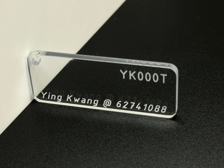 3mm YK000T Luminous Edge Glow Light Purple