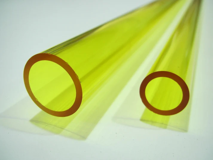 Tinted Yellow Tube