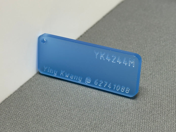 3mm YK4244M Matt Blue