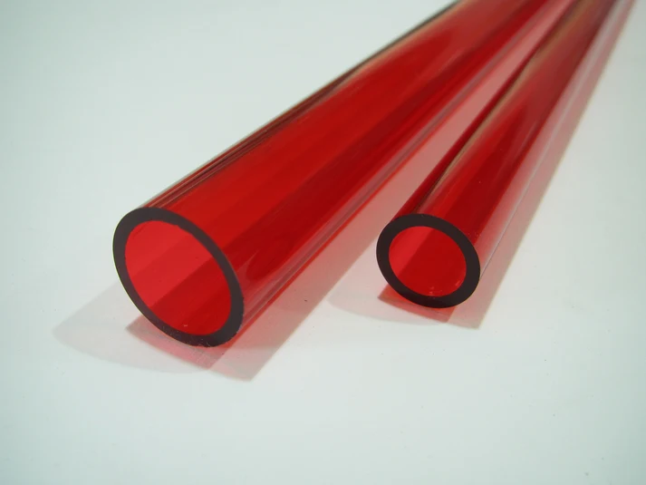 Tinted Red Tube