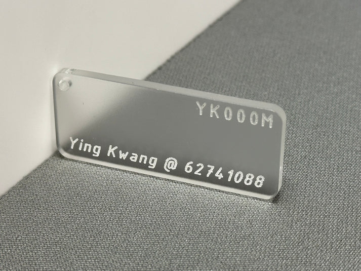 3mm YK000M Matt Clear
