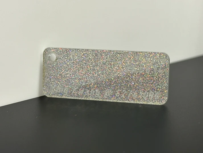 3mm YK6614 Glitter Silver