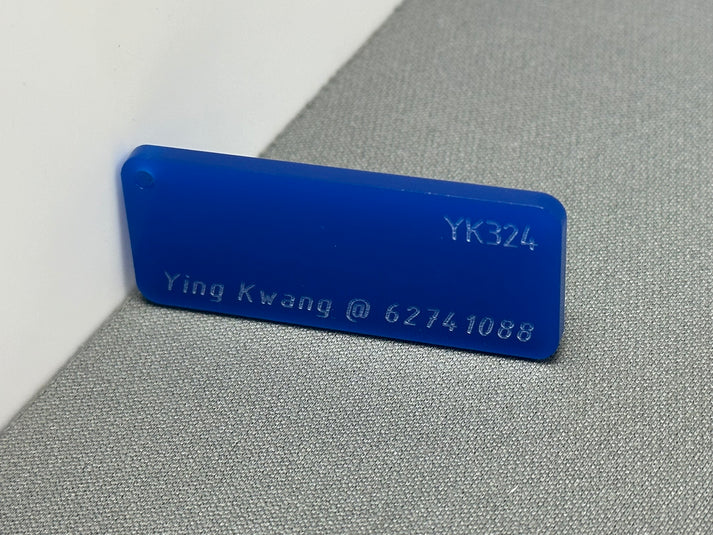 3mm YK324 Translucent Blue