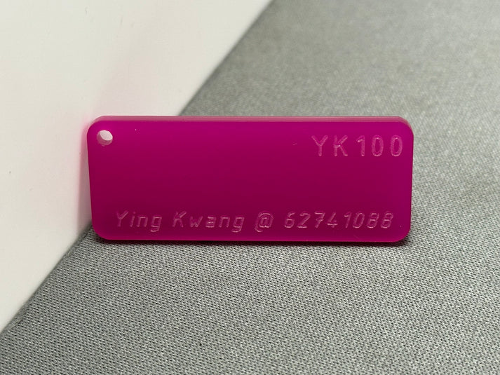3mm YK100 Translucent Maroon