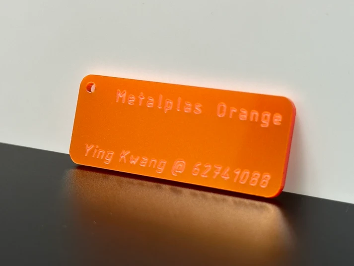 2mm PB279 Metallic Orange