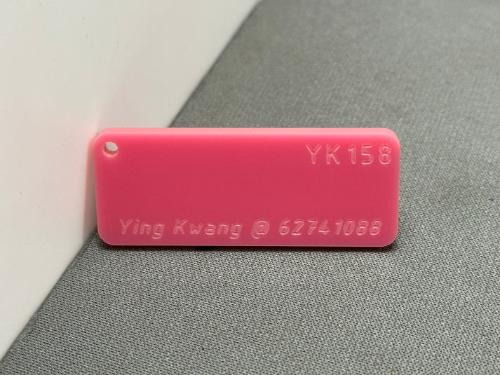 3mm YK158 Opaque Pink