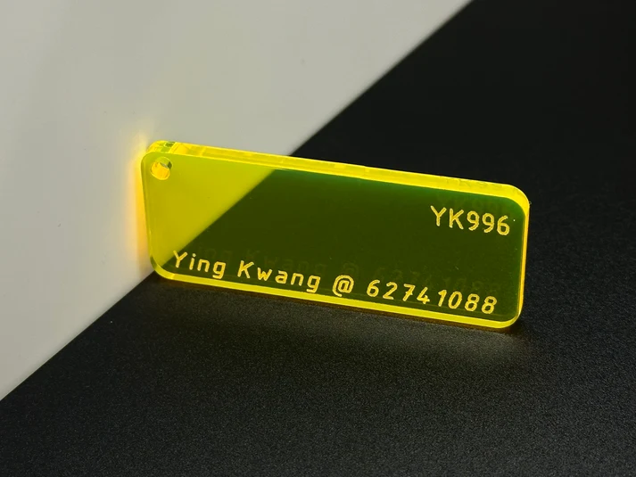 3mm YK996 Luminous Yellow
