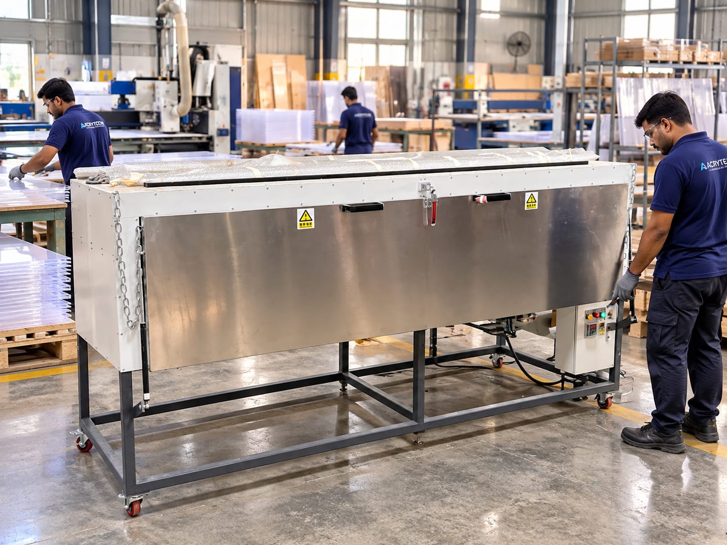 Industrial Oven for Acrylic Fabrication