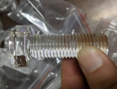 Acrylic screw