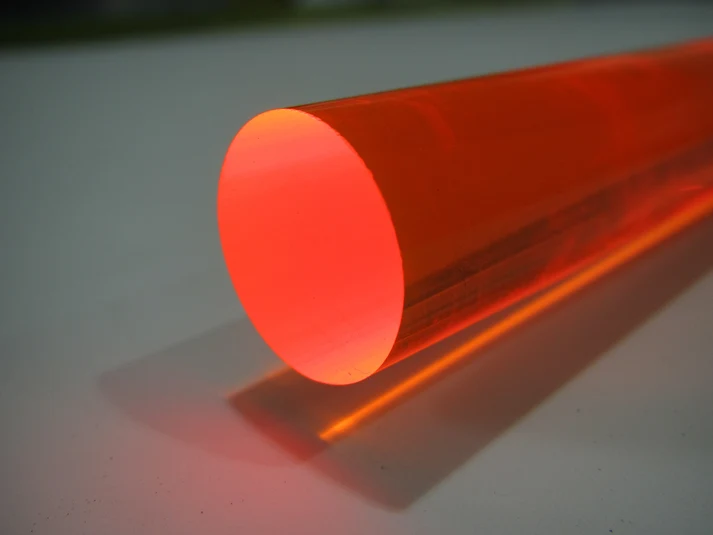 Luminous Orange Rod