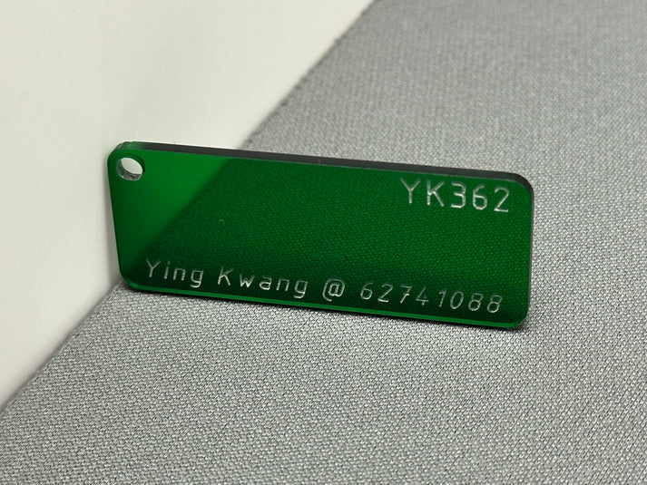3mm YK362 Tinted Dark Green