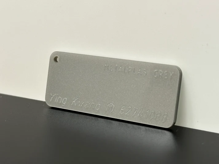 2mm PB001B Metallic Grey