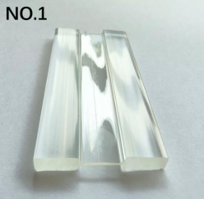 ACRYLIC SQUARE-FLEXIBLE HINGE;