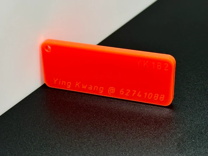 3mm YK182 Radeon Fire Red