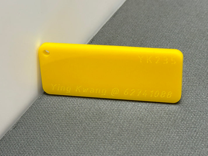 3mm YK235 Opaque Bright Yellow