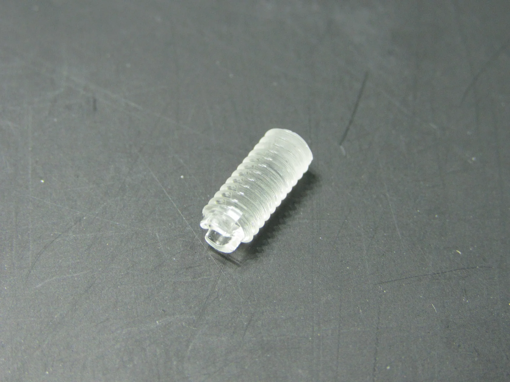 Clear Plastic Set Screws (Headless)