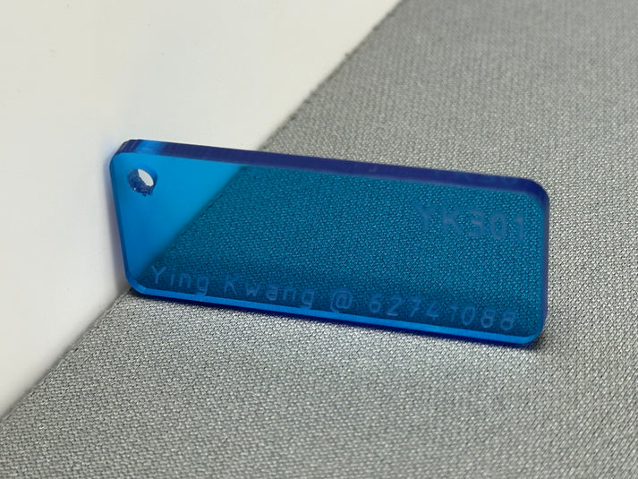3mm YK302 Tinted Dark Blue