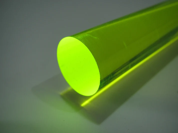 Luminous Green Rod