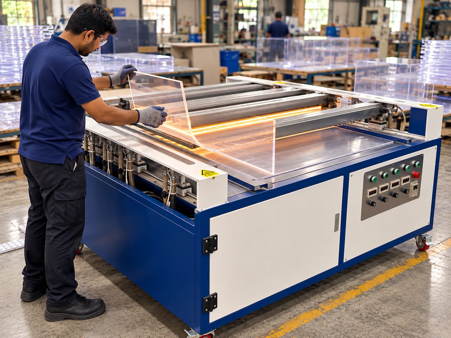 Acrylic Manual Bending / Moulding Machine