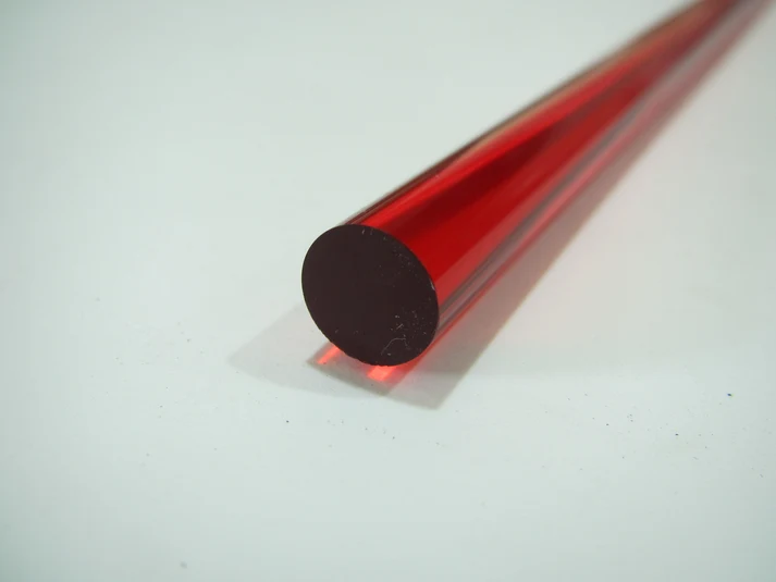 Tinted Red Rod