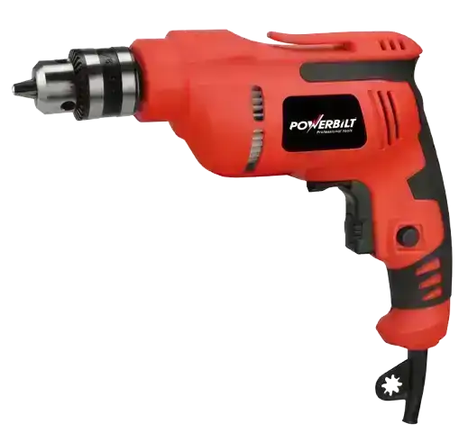 Powerbilt 10MM Electric Drill Machine 650W | PBT-ED-10RE - POWERBILT Wholesale Industrial Tool Dealer