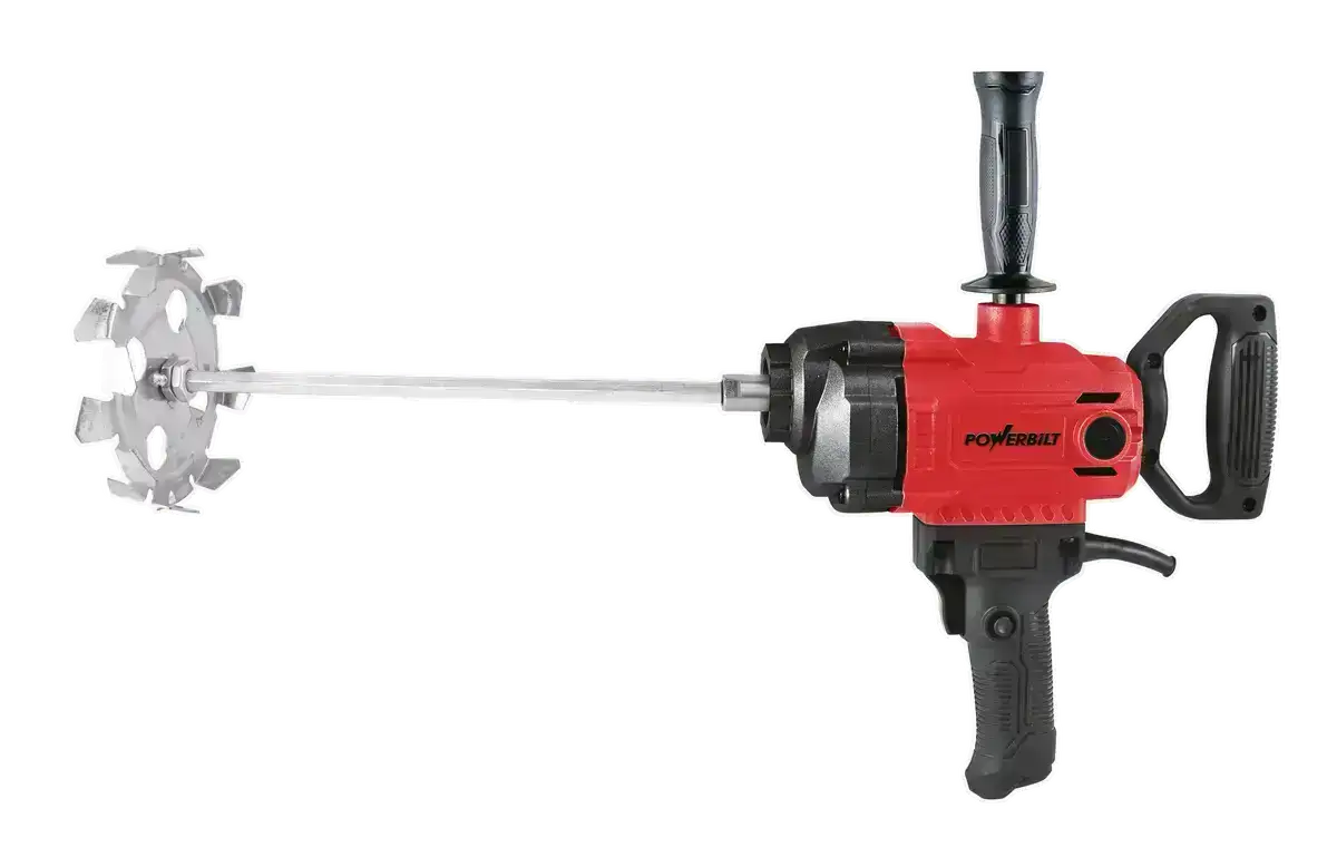 Powerbilt 1050W Electric Paint Mixer Dual Speed | PBT-EM-160F - POWERBILT Wholesale Industrial Tool Dealer