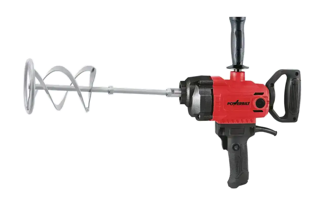 Powerbilt 1050W Electric Paint Mixer Single Speed | PBT-EM-160S - POWERBILT Wholesale Industrial Tool Dealer
